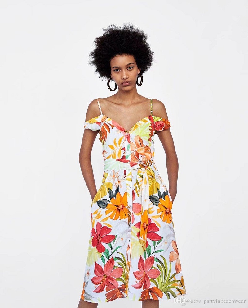 elegant tropical dresses