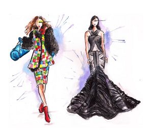 Milan Fashion Week A Mix Of Colors Sensuality and Exotic Inspirations