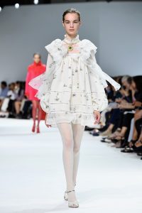 Paris Fashion Week The Flowers Of Giambattista Valli