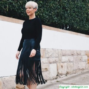 The Other Famous Zara Leather Skirt