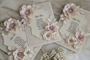 The Seating Plan With Cards in the Wedding