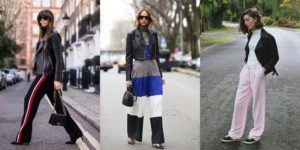Wide Trousers In Women's Wardrobe