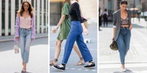 Types and styles of women's jeans