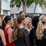 Elegant formal hairstyle for women in Miami humid weather