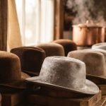 First-time buyer choosing a western hat in Nashville Tennessee